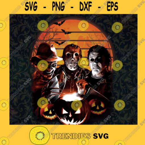 Horror Movie Characters SVG Freddy SVG Jason SVG Michael Myers SVG