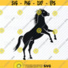 Horse 2 SVG Files Clipart Clip Art Silhouette Vector Images Horses SVG Image For Cricut Bronco Eps Png Dxf Wild Stallion animal logo Design 353