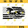 Horse SVG American Flag horse svg horse clipart horse head svg horse silhouette love horse svg for lovers Design 131 copy