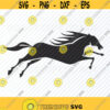 Horse SVG Files Clipart Clip Art Silhouette Vector Images Horses SVG Image For Cricut Bronco Eps Png Dxf Running Stallion animal logo Design 461