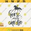Horse Svg Riding Is My Cardio Svg Girl Ride A Horse Silhouette Svg Girl Loves Horses Png Cricut Instant Download Svg Girl Riding A Horse Design 248