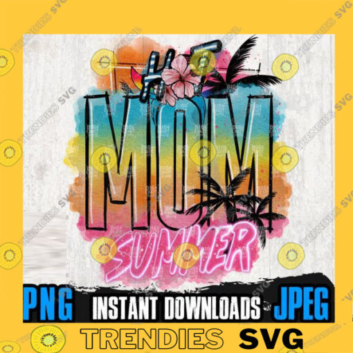 Hot Mom Summer PNG Files for Sublimation Beach Mom Png Summer Mom Png Mom PNG Summer Png Beach Life Png Hot Mom Summer Shirt Summer copy