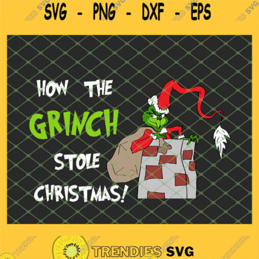 How The Grinch Stole Christmas SVG PNG DXF EPS 1