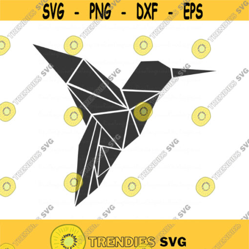 Hummingbird svg paper hummingbird svg origami svg png dxf Cutting files Cricut Funny Cute svg designs print for t shirt Design 707