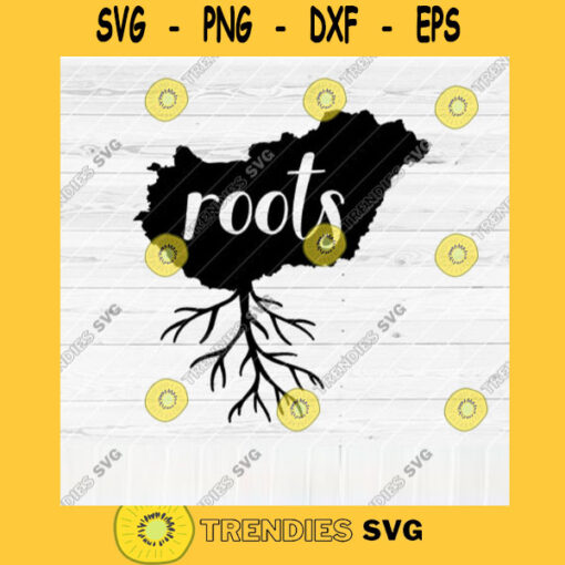 Hungary Roots SVG File Home Native Map Vector SVG Design for Cutting Machine Cut Files for Cricut Silhouette Png Pdf Eps Dxf SVG