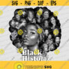 I Am Black History Kamala Harris Addition My Roots Ancestors Proud African Woman Afro Hair Afro Women JPG PNG Digital File