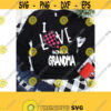 I Love Being a Grandma Svg Buffalo Plaid Grandma SVG Digital Cut Files Sublimation Design Svg Dxf Ai Eps Pdf Png Jpe