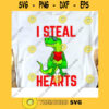 I Steal Hearts Svg Heart Crusher T rex Svg T Rex lover Svg Valentines Day Svg Dinosaur Svg Funny Dino Svg Love SvgSvg Jpg Png Eps Dxf