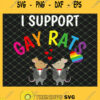 I Support Gay Rats Wedding Pride Celebration Lgbt Rights Queer SVG PNG DXF EPS 1