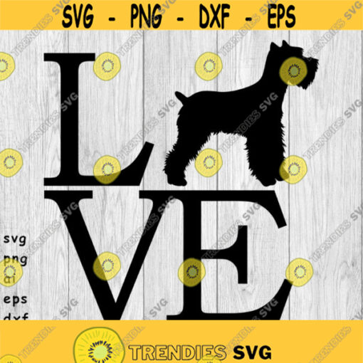 I love Schnauzers svg png ai eps dxf DIGITAL FILES for Cricut CNC and other cut or print projects Design 449