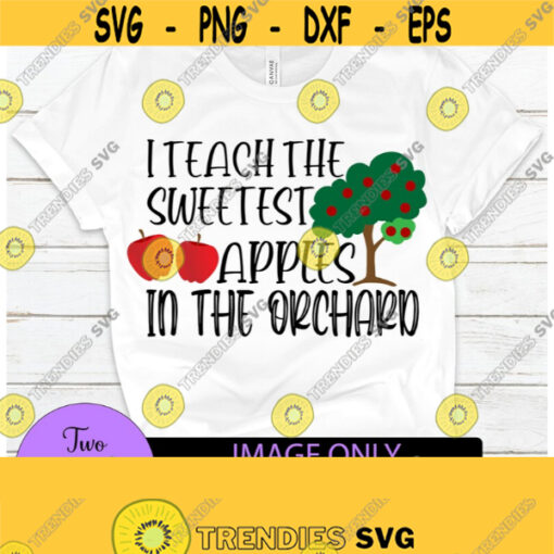 I teach the sweetest apples in the orchard. My students are the sweetest little apples. I love teachinig. Digital download.Apple .Apple Tree Design 1229