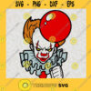 IT Pennywise Clown Svg IT Pennywise Clown Svg Clown Svg Horror Scary MovieClipart Halloween Svg Youll Float Too Red Balloon