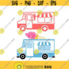 Ice Cream Truck Cuttable Design Thanksgiving SVG PNG DXF eps Designs Cameo File Silhouette Design 1040
