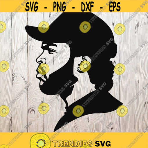 Ice Cube SVG Cutting Files 5 Hip Hop Digital Clip Art Ice Cube Portrait SVG Hip Hop Rap. Design 35