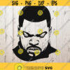 Ice Cube SVG Cutting Files West Coast Digital Clip Art Ice Cube Portrait SVG Files for CricutHip Hop Rap Cricut. Design 73