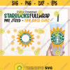 Iced Coffee and Sunshine Starbucks svg Summer Starbucks Cup svg Full Wrap Starbucks DIY Venti cold Cup 24 Oz svg for Cricut