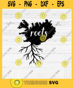 Iceland Roots SVG File Home Native Map Vector SVG Design for Cutting Machine Cut Files for Cricut Silhouette Png Pdf Eps Dxf SVG
