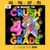 Im Ready To Crush 4th Grade PNG Dabbing Unicorn Kids Back To School Funny PNG JPG
