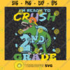 Im ready to crush 2nd grade2nd grade svg 2nd grade giftback to school dinosaur back to school Svg File For Cricut