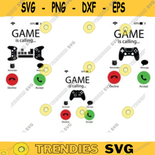Incoming Call SVG gamer svg video game svg gamer shirt svg Funny Gaming Quotes Game Player svg Call Screen Svg Calling Design svg Design 574 copy