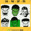 Incredible Hulk SVG PNG DXF EPS 1
