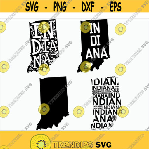 Indiana State SVG Cut File Cricut Clip art Commercial use Silhouette Indiana SVG Indiana Home Svg Indiana Outline IN Svg Design 411