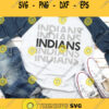 Indians Svg Indians Football Svg Indians Mascot Svg NFL Svg Indians T shirt designs Indians iron on indians echo svg