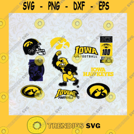 Iowa Hawkeyes Sport Team Athletics SVG Idea for Perfect Gift Gift for Everyone Digital Files Cut Files For Cricut Instant Download Vector Download Print Files