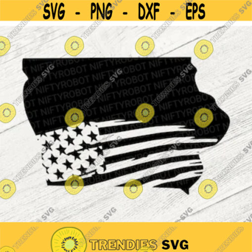 Iowa SVG Files Digital Download Iowa Flag SVG SVG File for Cricut Distressed Flag svg Iowa Cut File Cricut Downloads