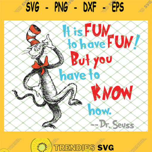It Is Fun To Have Fun But You Have To Know How SVG PNG DXF EPS 1