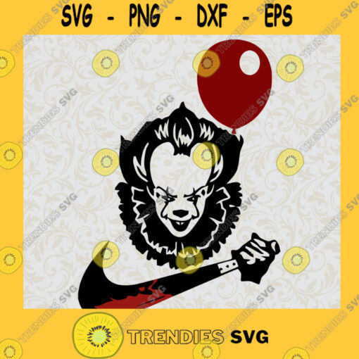It Pennywise SVG Clown Horror SVG Pennywise Halloween SVG