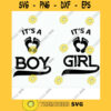 Its A Boy SVG. Its a Girl DXF. New Baby Announcement Cutting File For Cricut Explore Silhouette Cameo. SVG New Baby Cut files