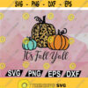 Its Fall Yall Pumpkin svg Leopard Print svg Autumn Halloween Cheetah svg Thanksgiving Farmhouse svg Files for Cricut Downloads Silhouette Design 87