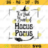 Its Just a Bunch of Hocus Pocus Svgpngdigital file 482