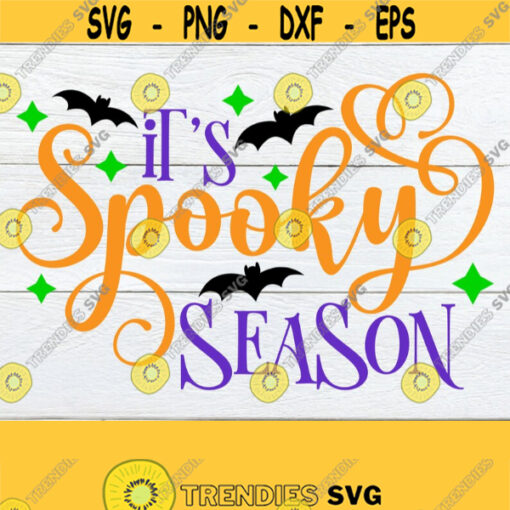 Its Spooky Season Halloween svg Fall svg Cute Fall svg Cute Halloween Kids Halloween Funny Halloween svg Spooky svgCut FIleSVGPNG Design 1777