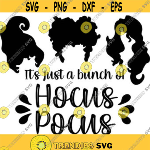 Its just a bunch of hocus pocus Files cut files for cricut svg png dxf Design 24