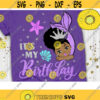 Its my Birthday Svg Birthday Girl Svg Mermaid Birthday Svg Peekaboo Girl Svg Afro Ponytails Svg Afro Princess Svg Dxf Eps Png Design 288 .jpg