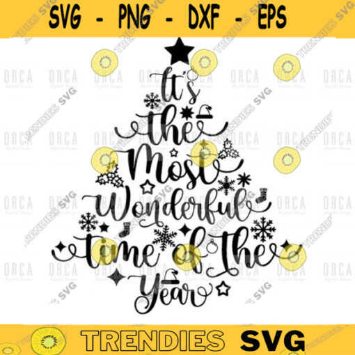 Its the most wonderful time of the year svgchristmas svgcandy cane svggnome svg tshirt designwreath svgpng digital file Download 304