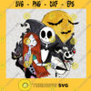 Jack Skellington And Sally Heart SVG Nightmare Before Christmas SVG Halloween SVG PNG DXF EPS