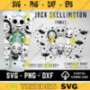 Jack Skellington Starbucks Cold Cup SVG Full Wrap for Starbucks Venti Cold Cup Oogie Boogies Svg Custom Starbuck SVG Files for Cricut 398