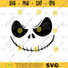 Jack Skellington svg Halloween Jack Skellington Face Pumpkin Face Svg Digital Download Pumpkin Face Mask svg 54