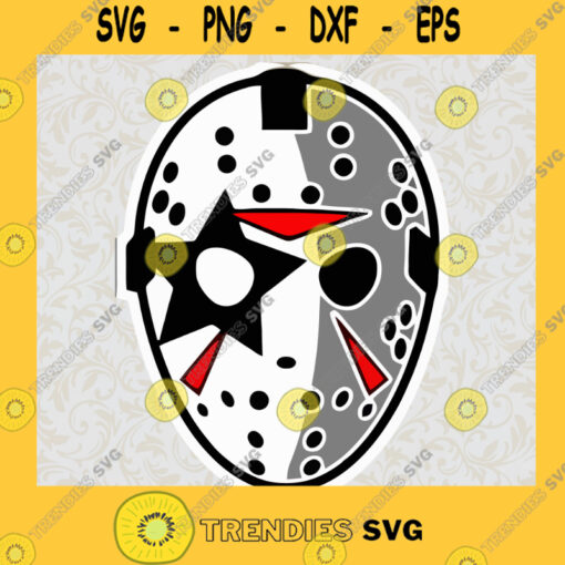 Jason Rock SVG Jason Friday The 13th SVG Jason Face Halloween SVG