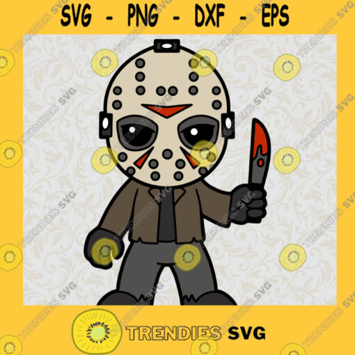 Jason Voorhees Jason Voorhees svg Halloween DXF SVG PDF Drip Svg 90s Jason svg Horror svg