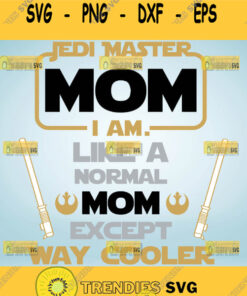 Jedi Master Mom Svg Disney Star Wars Svg 1