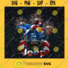 Jeep Car Svg American Truck Svg Happy Independent Day Svg American Flag Svg