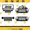 Jeep Grill Bundle SVG PNG PDF Cricut Silhouette Cricut svg Jeep Svg Jeep Silhouette Svg Jeep Grill Svg Design 1986