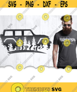 Jeep Life SVG Files For Cricut  Jeep Svg  Jeep Decal Svg  Mountain Pine Tree Svg Files  Jeep Accessories  Jeep Clipart Iron On Transfer – Instant Download
