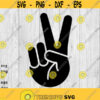 Jeep Wave Peace Sign svg png ai eps dxf DIGITAL FILES for Cricut CNC and other cut or print projects Design 30