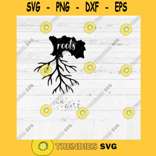 Jersey Roots SVG File Home Native Map Vector SVG Design for Cutting Machine Cut Files for Cricut Silhouette Png Pdf Eps Dxf SVG