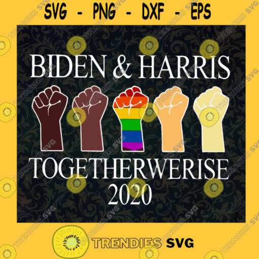 Joe Biden Kamala Harris 2020 SVG LGBT Vote Biden SVG Biden Harris SVg SVG PNG EPS DXF Silhouette Cut Files For Cricut Instant Download Vector Download Print File